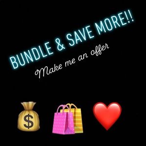 BUNDLE & SAVE MORE!! Shop through my closet!🙂